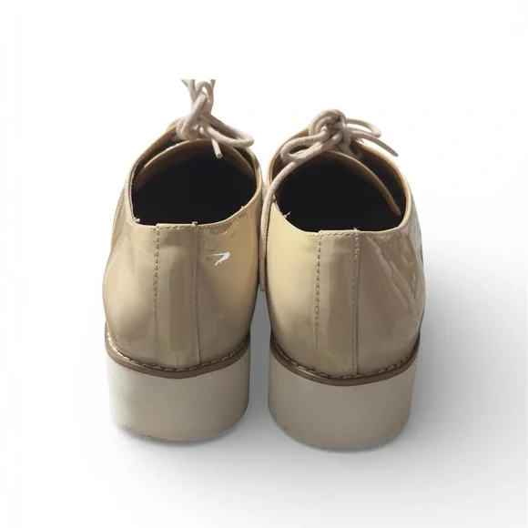 Vionic Adina Lug Sole Patent Leather Platform Oxfords. Sz 7 - Picture 5 of 7